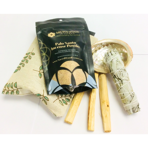 Palo Santo Smoke Cleansing Set