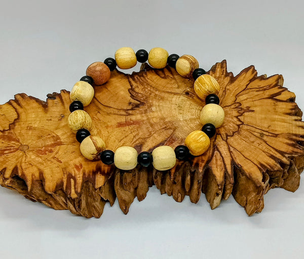 Palo Santo and Shungite Bracelet