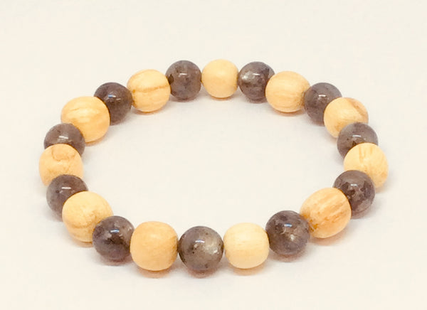 Palo Santo and Gemstone Bracelets