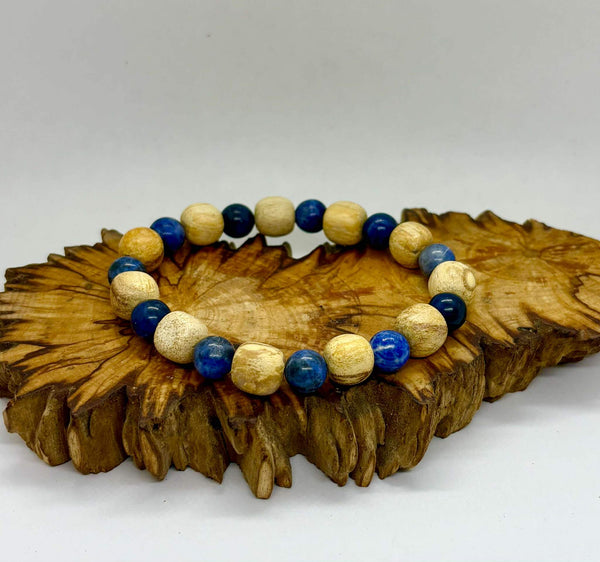 Palo Santo and Gemstone Bracelets