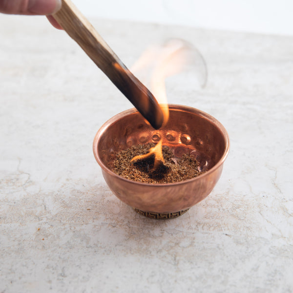 Copper Offering Bowl