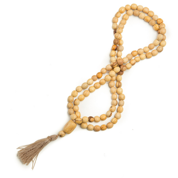 Palo Santo Mala Bead Necklace