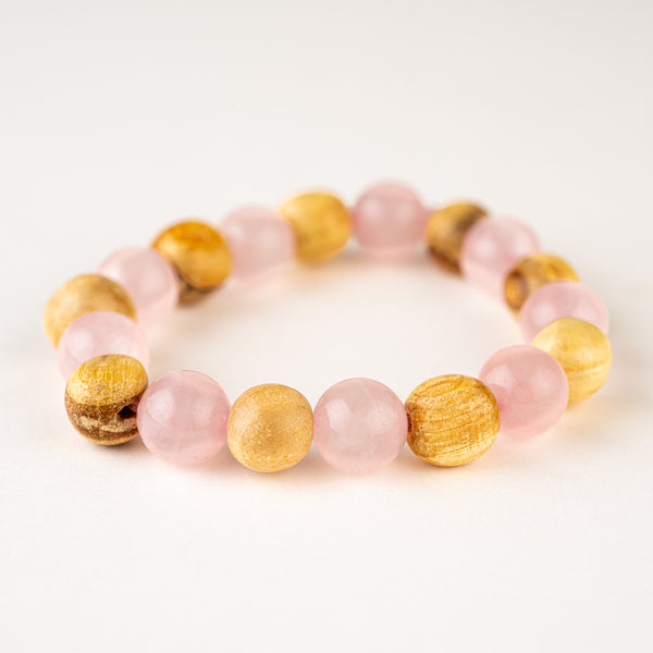 Palo Santo and Gemstone Bracelets