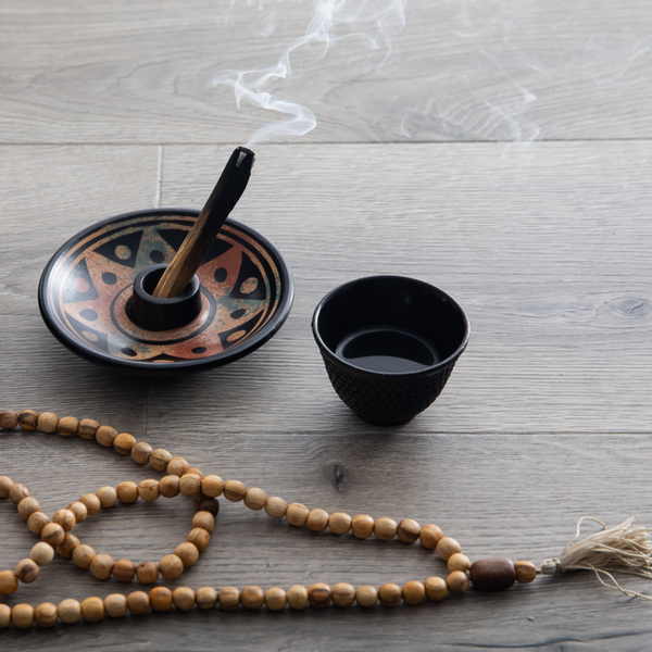 Palo Santo Mala Bead Necklace